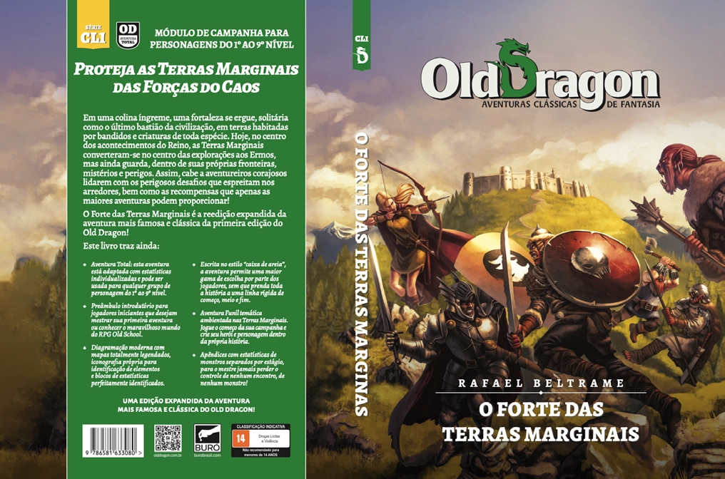 Capa CL1: O Forte das Terras Marginais